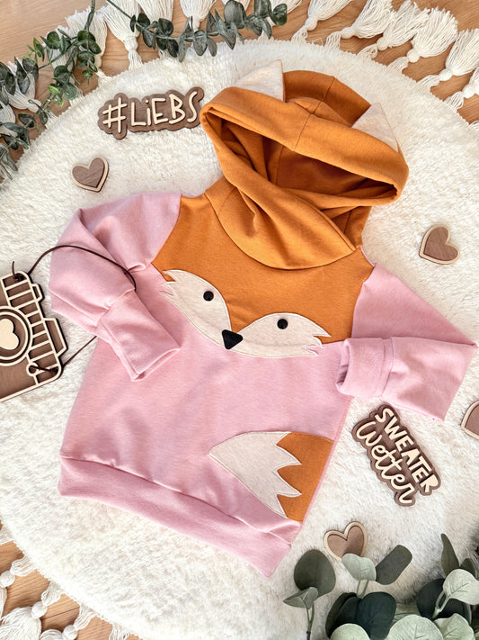 Classic Hoodie | Fuchs | Wickelkragenkapuze
