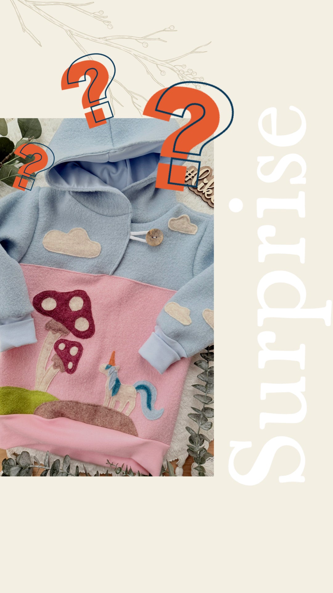 SURPRISE  Windbreaker „Geschichtenerzähler“ | Wollwalk | 100% Schurwolle