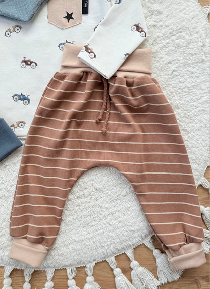 Loose Fit Jogger | Baumwolle Rippjersey