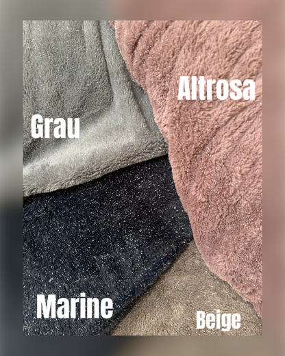 Weste | Fellweste | Glitzer