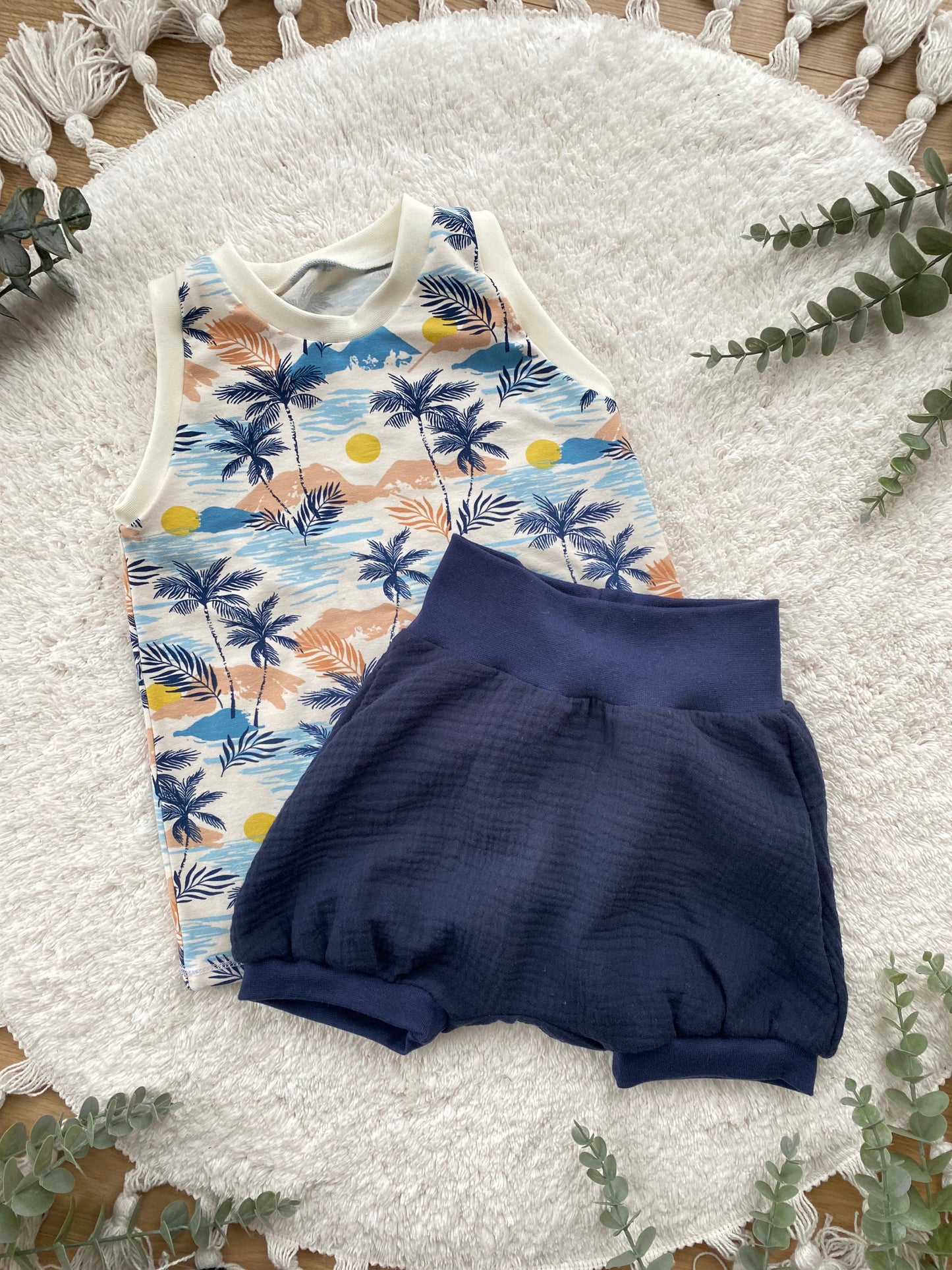 Dein Design | Shorty Buxe | Musselin-Shorts | Schlichte Eleganz | Farbwahl