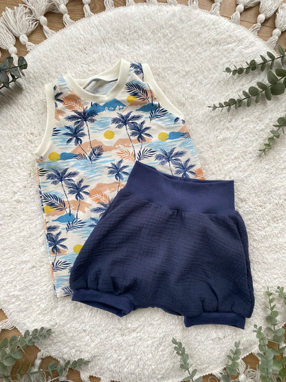 Dein Design | Shorty Buxe | Musselin-Shorts | Schlichte Eleganz | Farbwahl