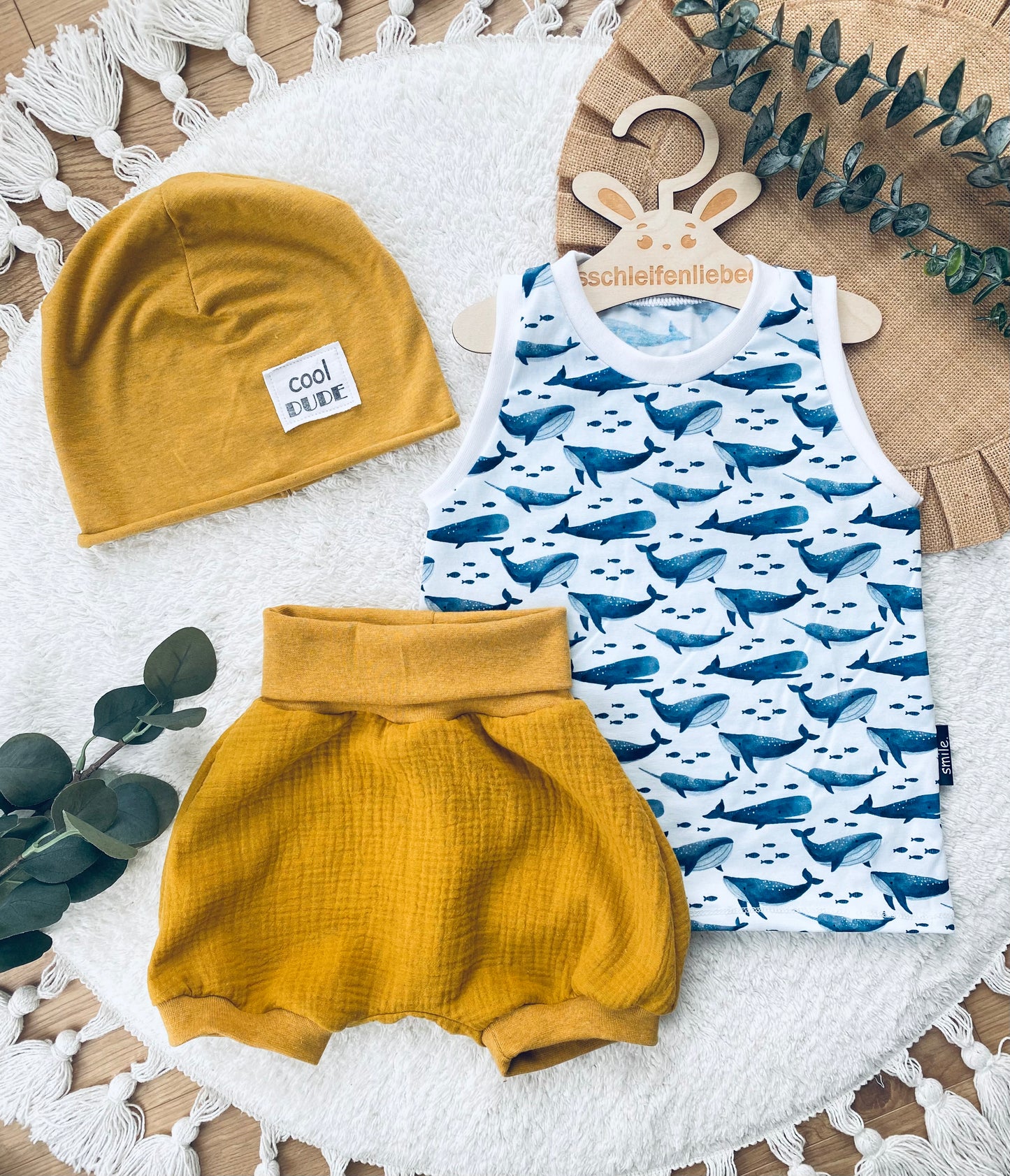 Dein Design | Shorty Buxe | Musselin-Shorts | Schlichte Eleganz | Farbwahl