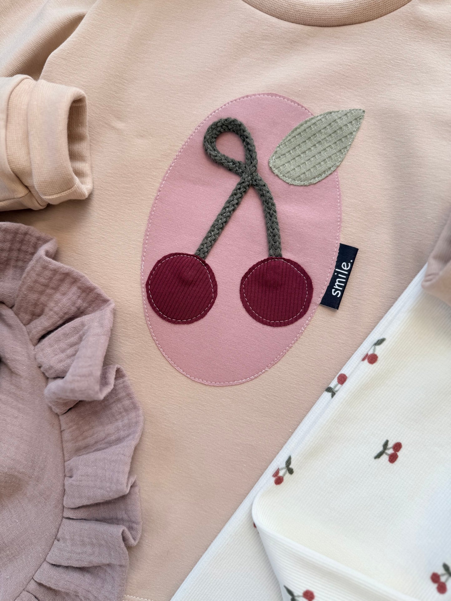 Longsleeve A-Linie | Kirsche