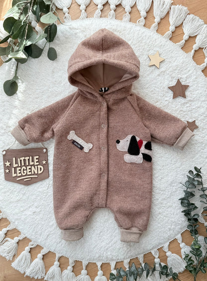 Wollwalk Overall | Walkanzug | 100% Schurwolle Schafwolle