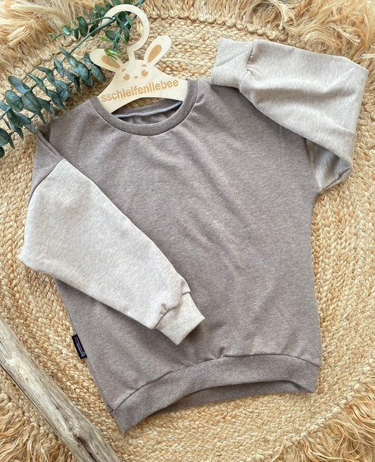 Dein Design | Oversized Sweater | Color-Blocking