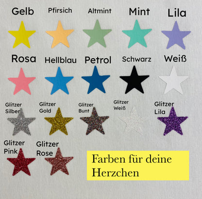 Dein Design | Schultüte Herzen 70 cm | Herz | Geschwistertüte 35 cm |