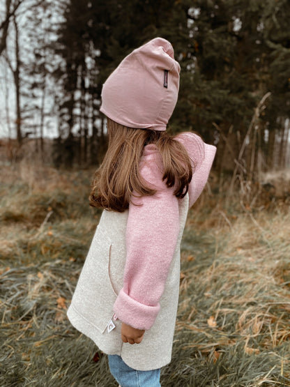 Dein Design | Wollwalk Raglan Hoodie | Retro | 100% Schurwolle Schafwolle