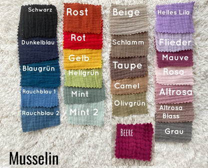 Dein Design | Loose Fit Shorts |  Musselin