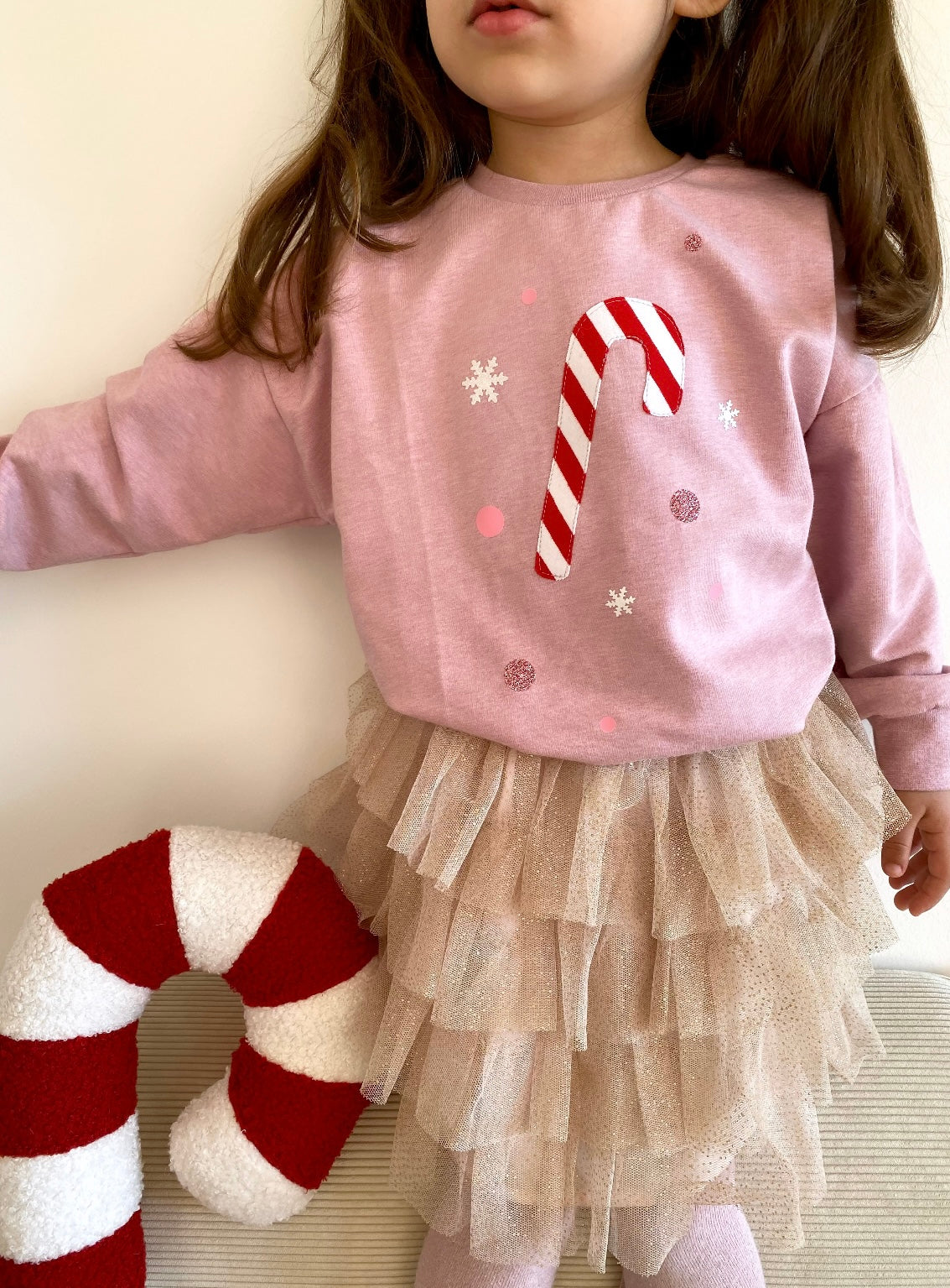 Dein Design | Oversized Sweater | Zuckerstange | Weihnachtspullover