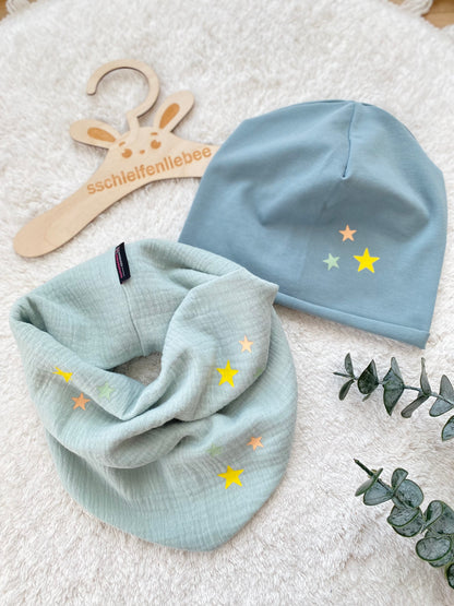 Dein Design | Musselinloop | Sterne | Sommerloop
