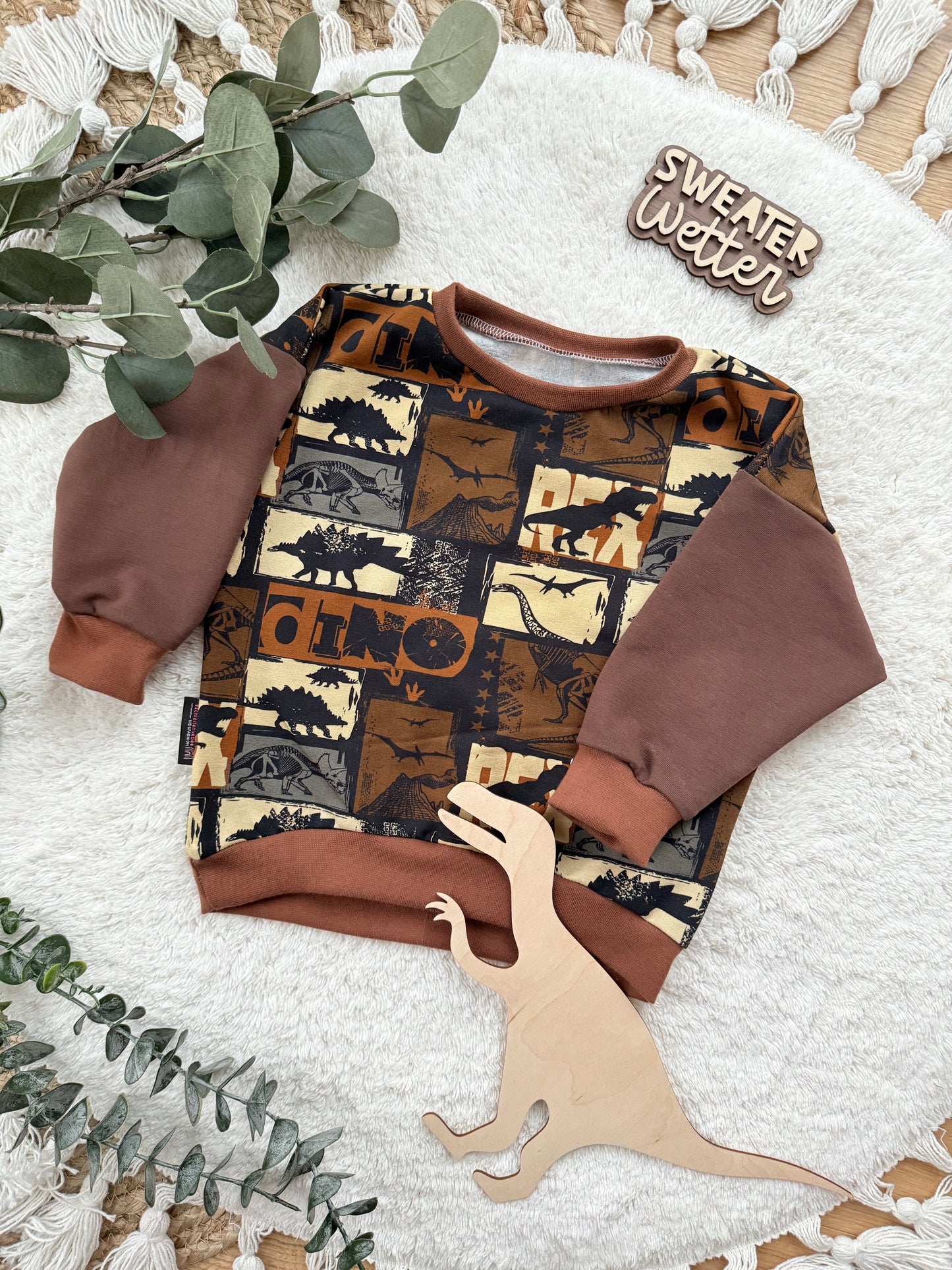 Oversized Sweater | Dino | T-Rex