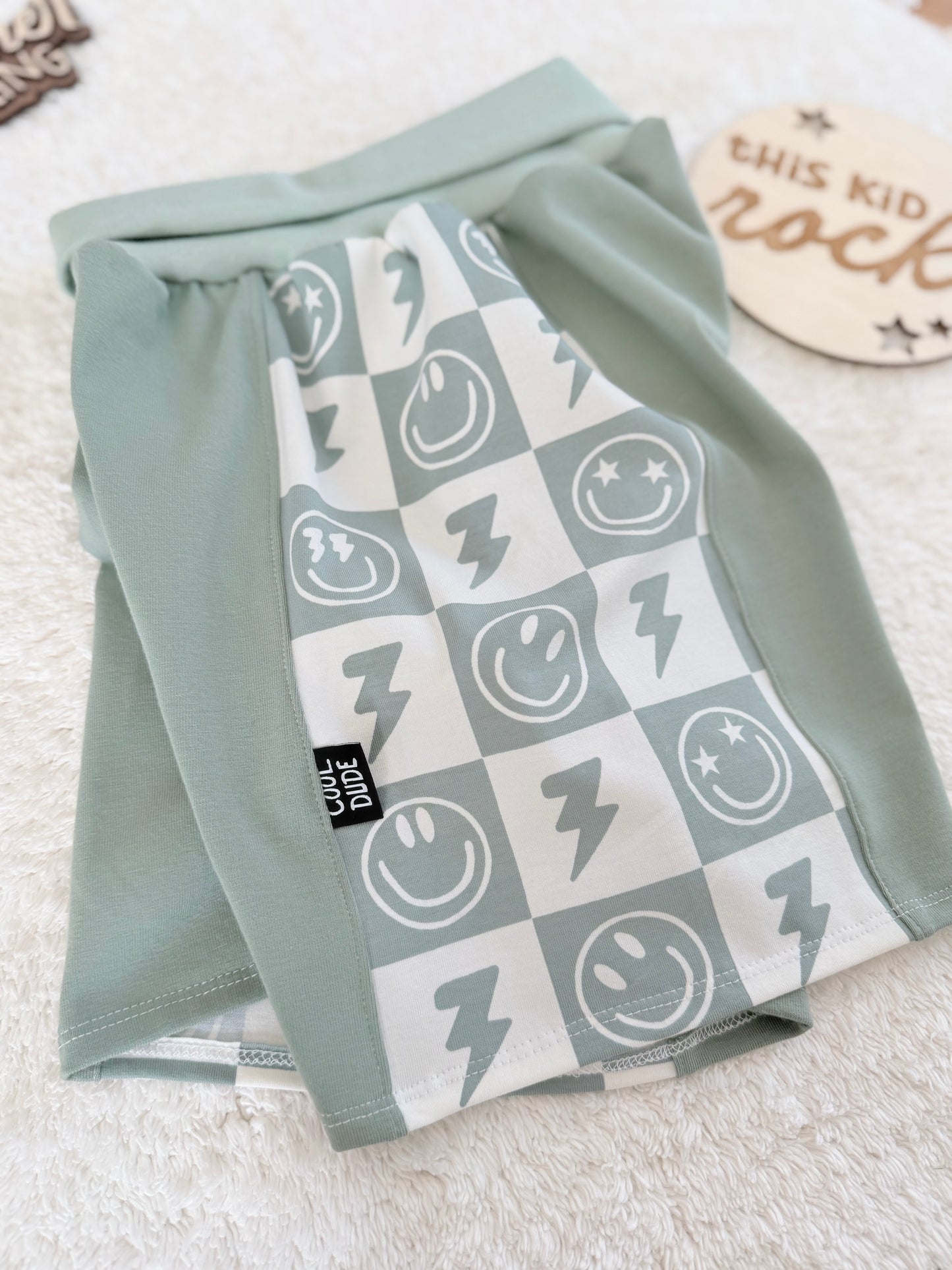 Smiley Shorts aus Jersey, kurze Hose für Jungen Farbwahl