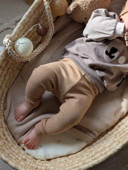 Dein Design | Basic Hose für Babys mit Umschlagbund zum mitwachsen