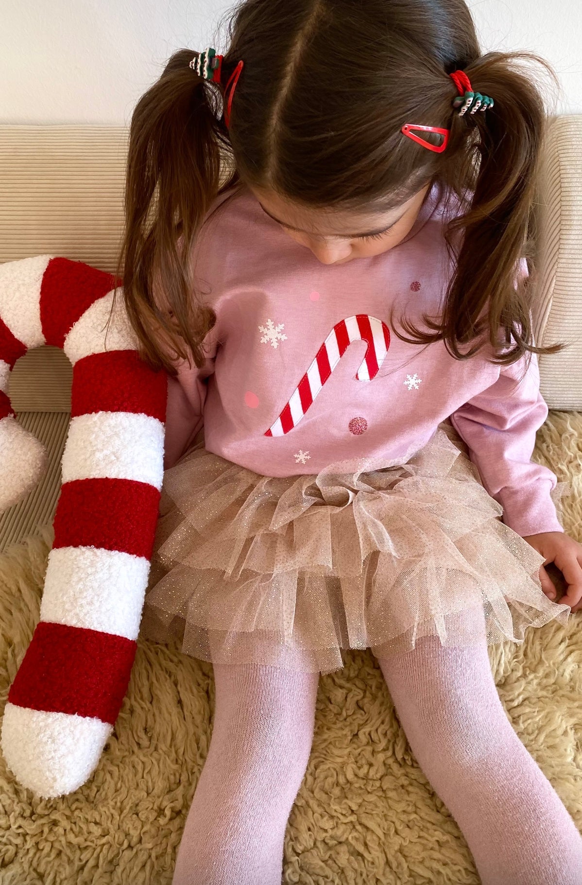 Dein Design | Oversized Sweater | Zuckerstange | Weihnachtspullover