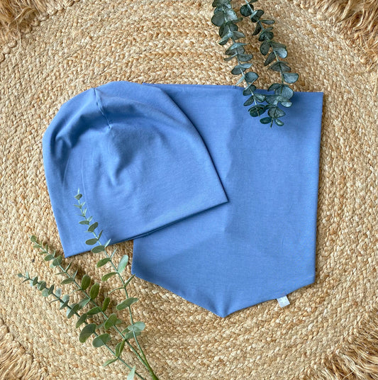 Dein Design | Schlichte Beanie | Dreieckloop | Uni Farben