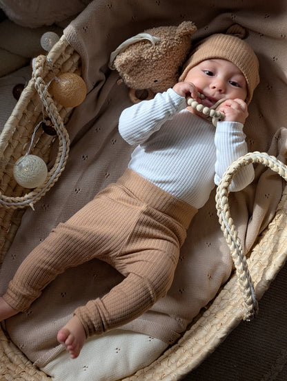 Dein Design | Basic Hose für Babys mit Umschlagbund zum mitwachsen