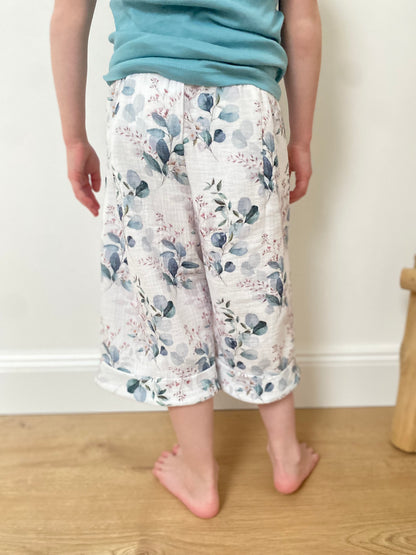 Culotte | Weite Hose | Musselin