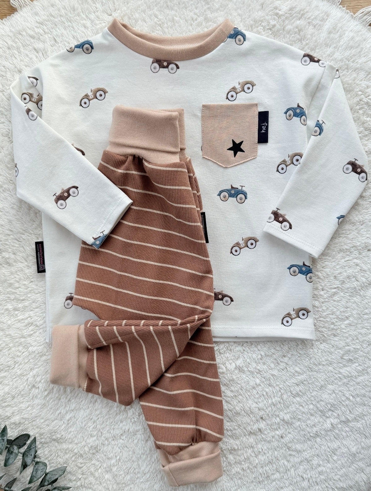 Loose Fit Jogger | Baumwolle Rippjersey