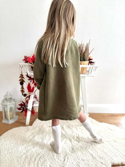 Dein Design | Oversized Tunika | Musselin