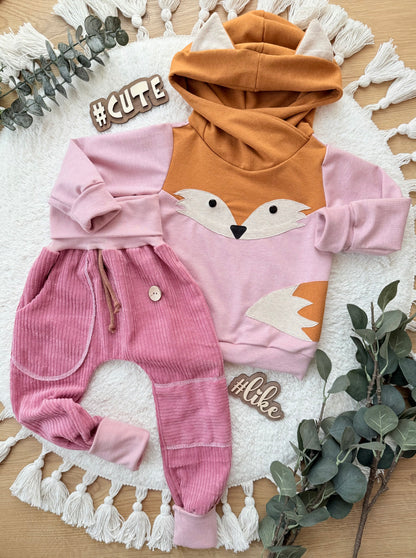 Classic Hoodie | Fuchs | Wickelkragenkapuze