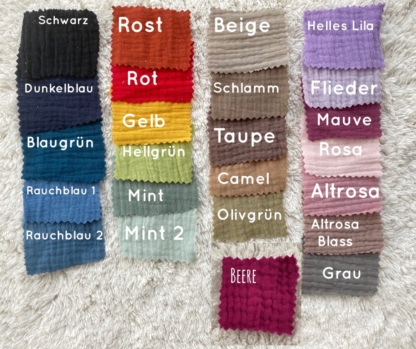 Dein Design | Loose Fit Shorts | Musselin