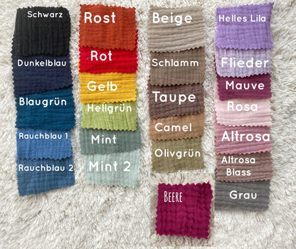 Dein Design | Loose Fit Shorts | Musselin