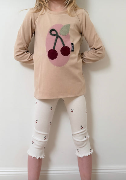 Longsleeve A-Linie | Kirsche