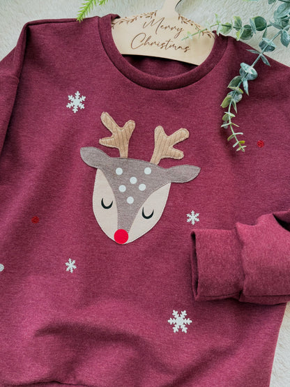 Oversized Sweater | Rudolph, the Red-Nosed Reindeer | Weihnachten