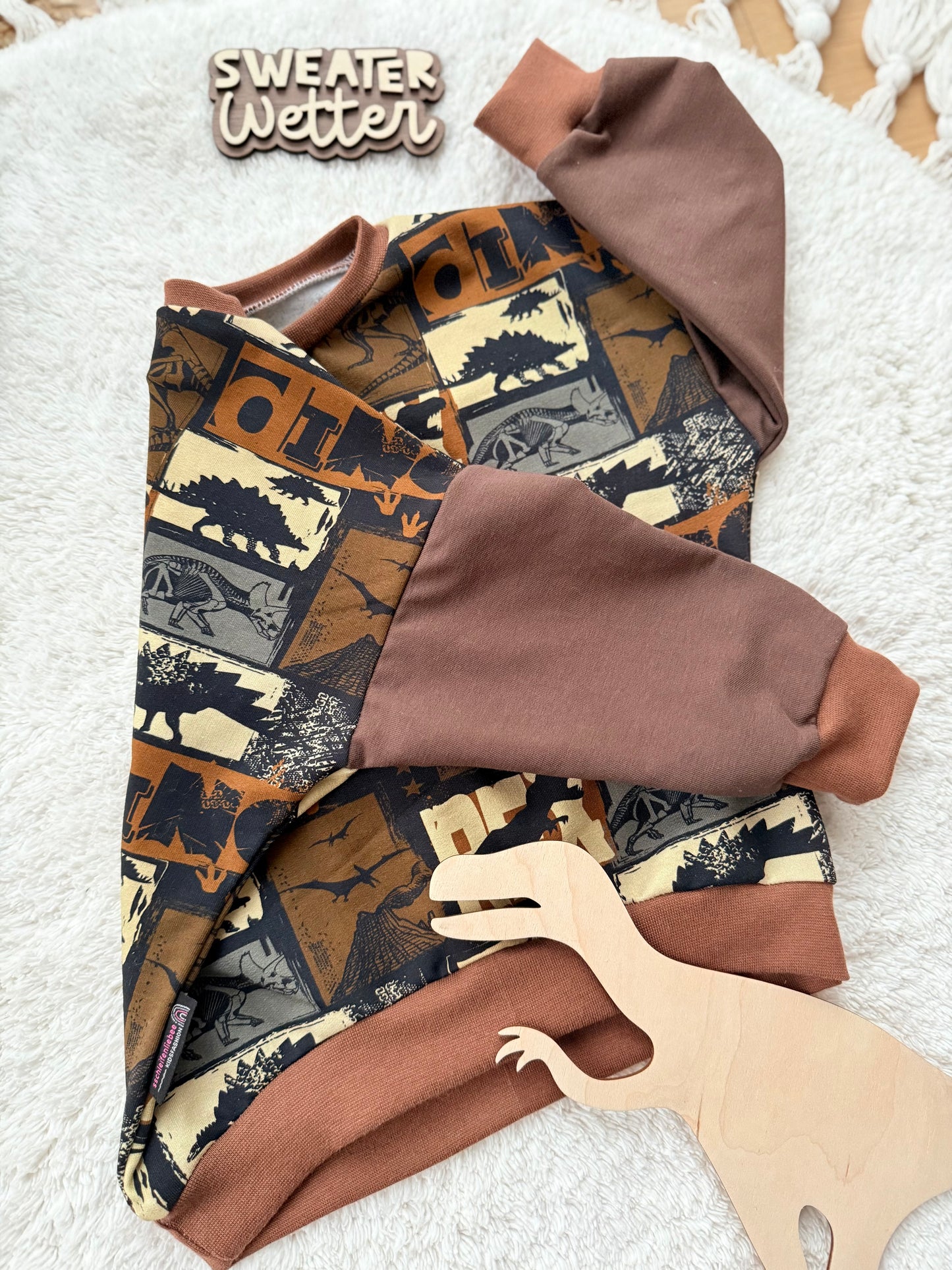 Oversized Sweater | Dino | T-Rex