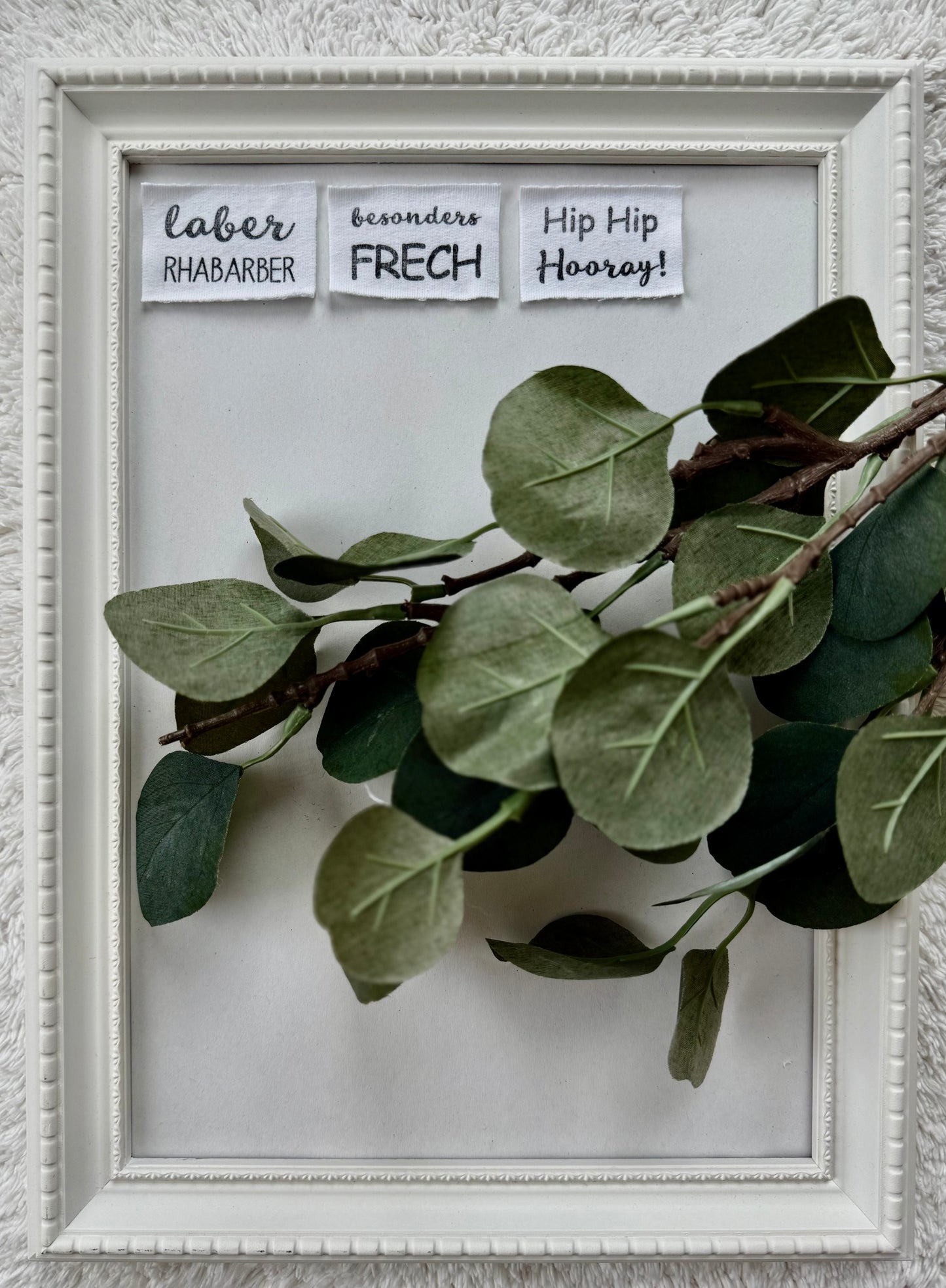 Dein Design | Label Beanie | Used-Look & Leder Label | Dreieckloop