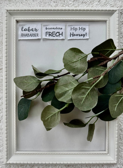 Dein Design | Label Beanie | Used-Look & Leder Label | Dreieckloop