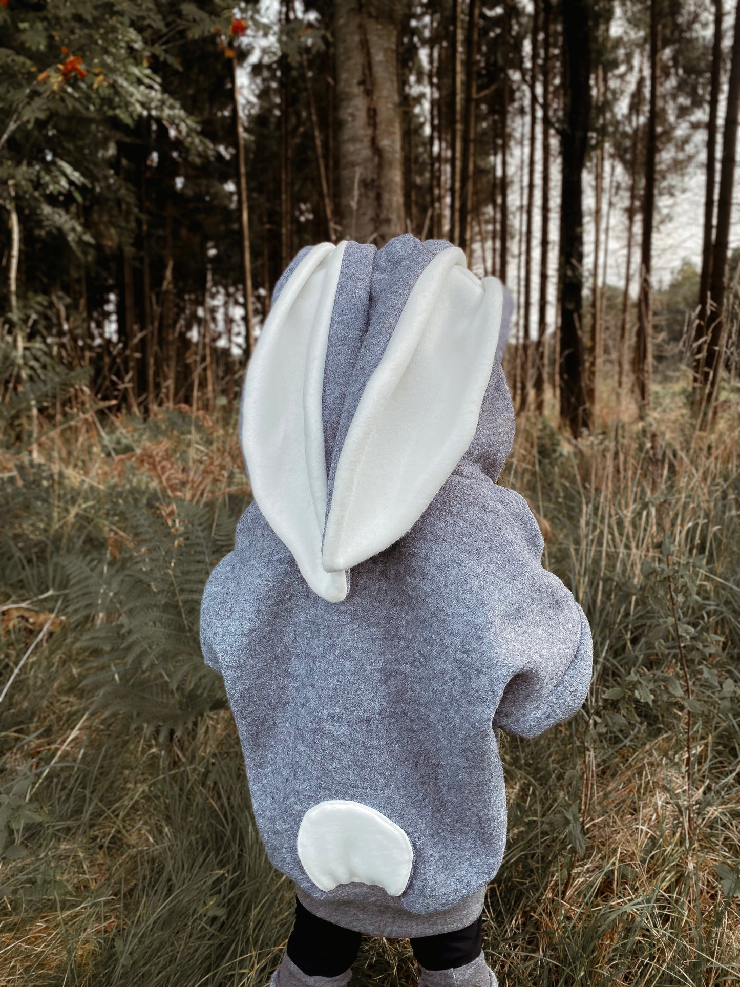 Dein Design | Oversized Wollwalk Windbreaker | Hase | 100% Schurwolle Schafwolle