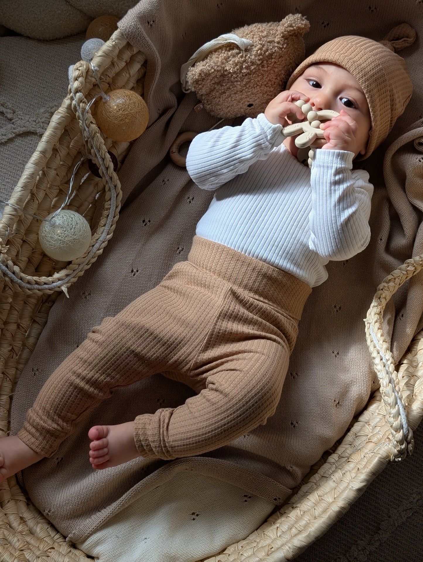 Dein Design | Basic Hose für Babys mit Umschlagbund zum mitwachsen