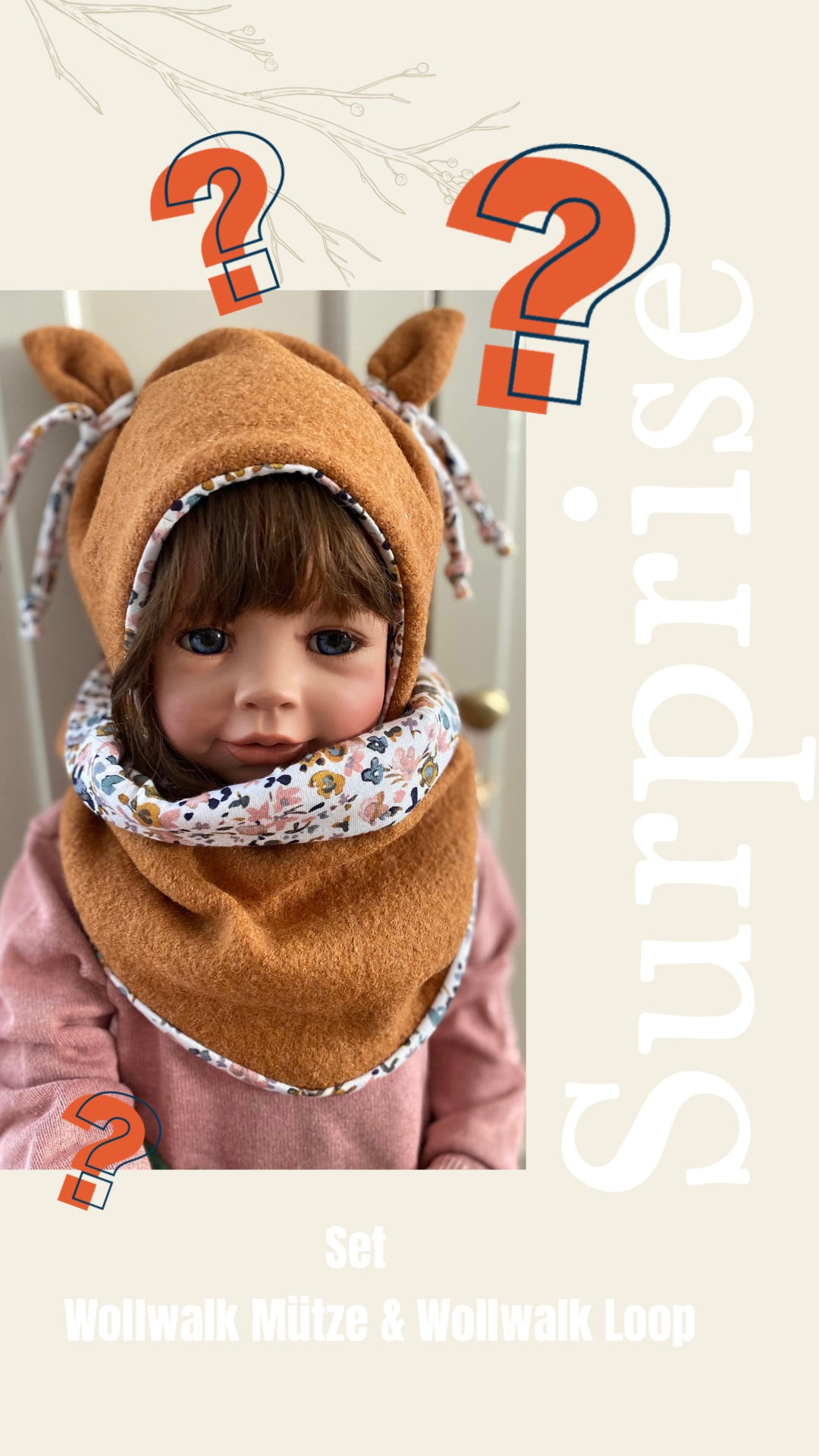 Surprise SET! | Wollwalk Wintermütze | Sturmmütze | Wollwalk Loop