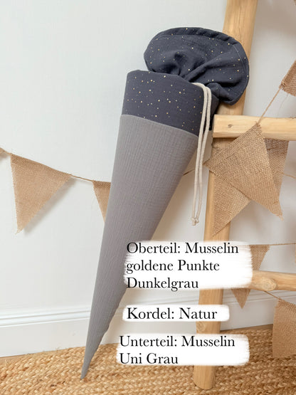 Dein Design | MIX IT -  Alle Farben! Schultüte 70 cm & Geschwistertüte 35 cm für Jungen & Mädchen