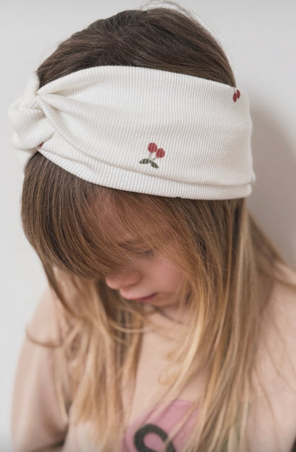 Turban Haarband | Stirnband | Kirschen