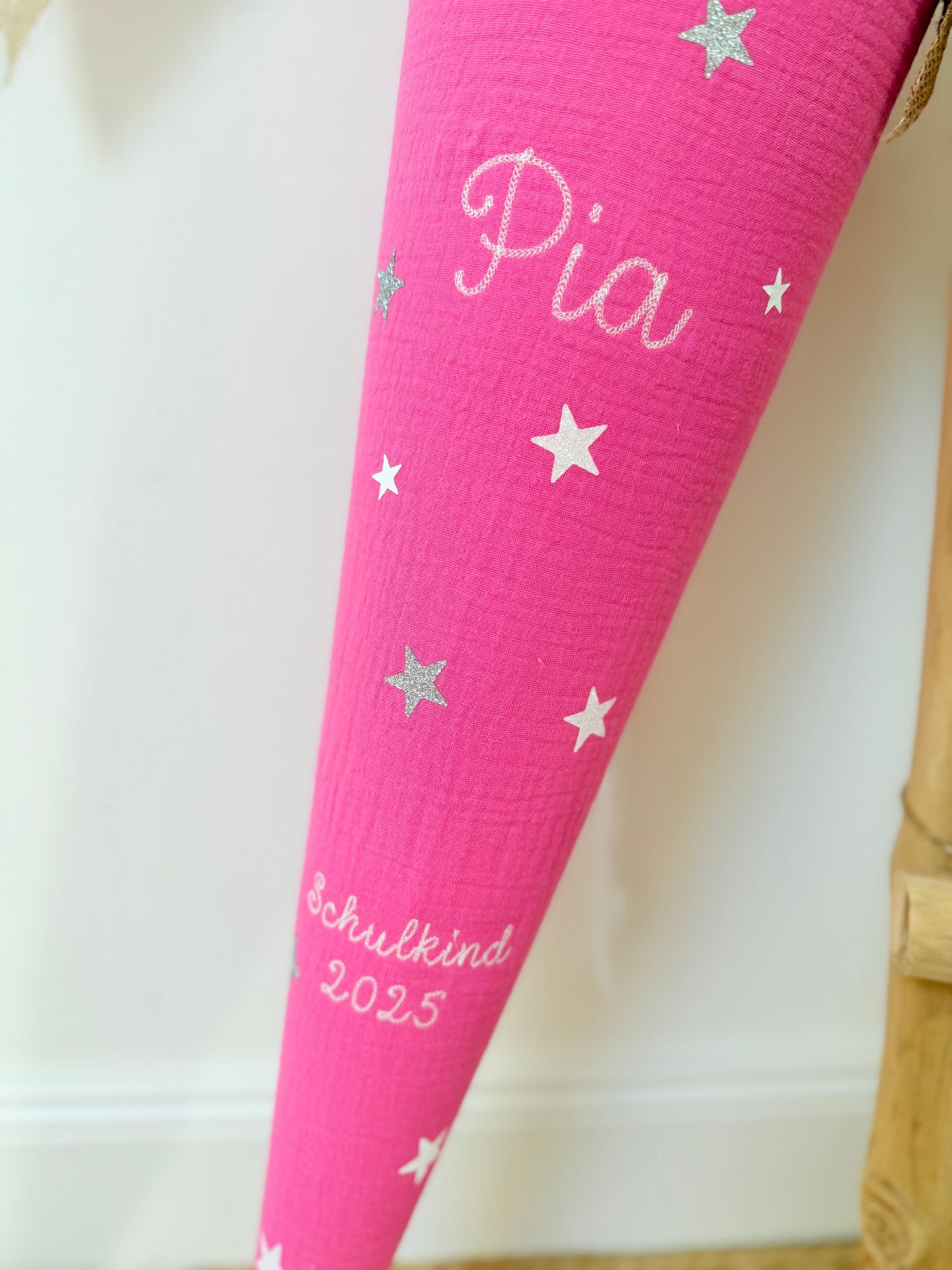 Dein Design | Schultüte Sterne 70 cm | Vorname