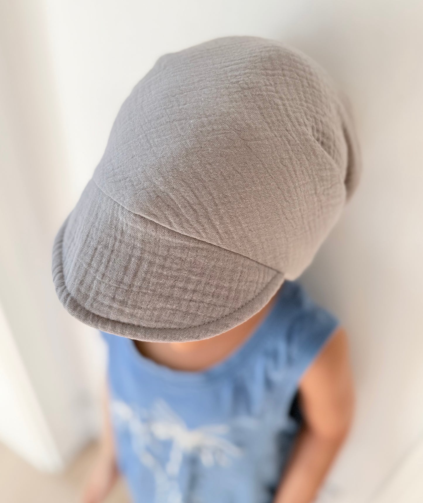 Musselin Bandana Dreiecktuch Kopftuch für Baby & Kinder | Sonnenschutz | Sonnenhut Nackenschutz