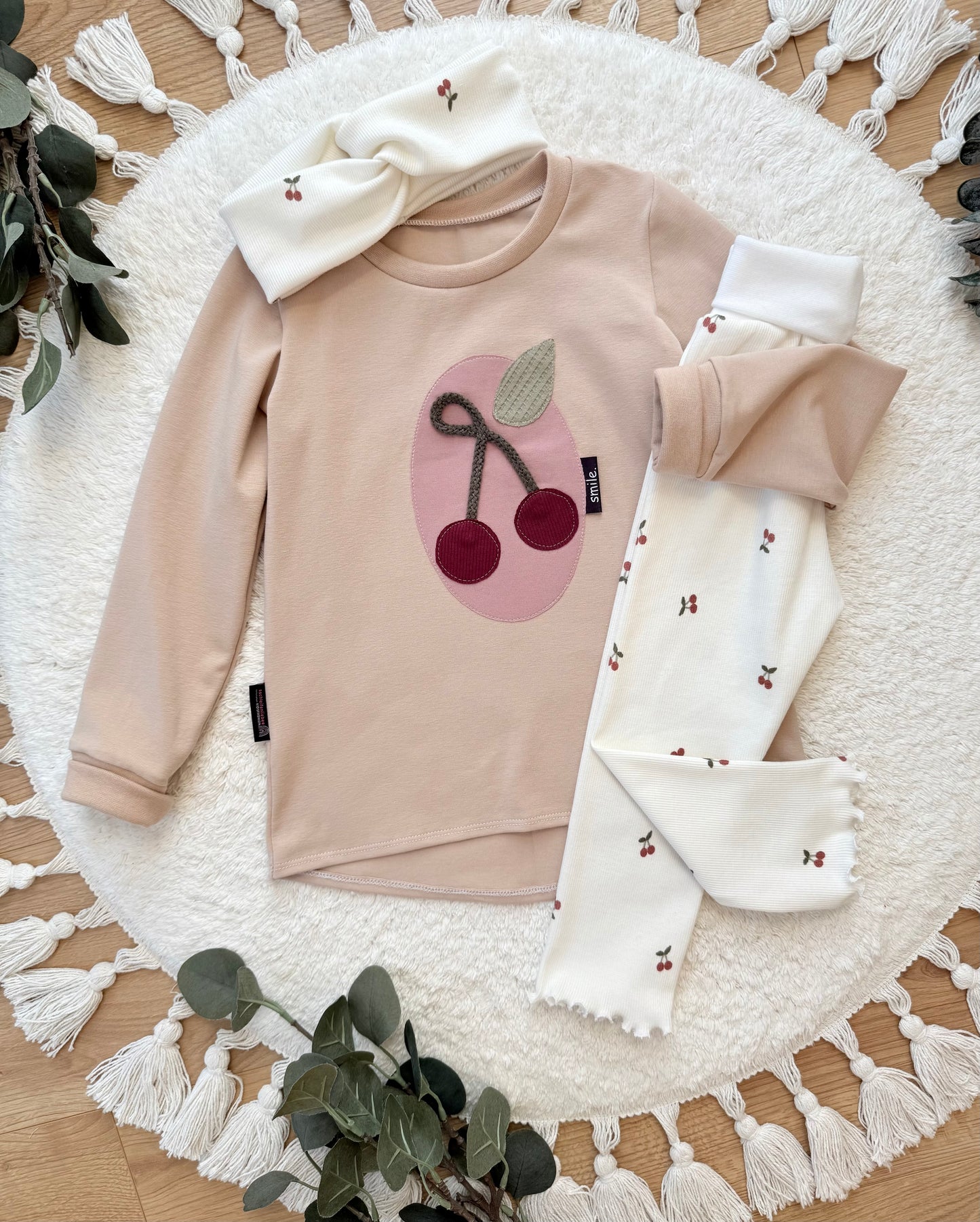 Longsleeve A-Linie | Kirsche