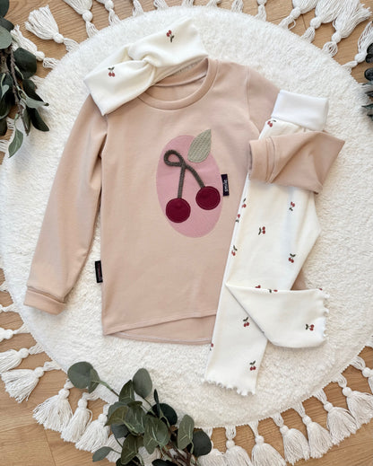 Longsleeve A-Linie | Kirsche