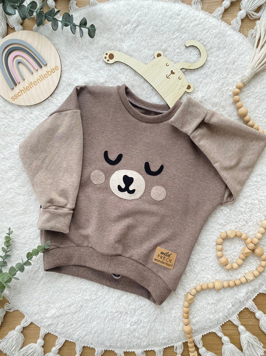 Oversized Sweater | Bär | wild FRECH wunderbar