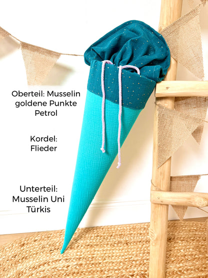 Dein Design | MIX IT -  Alle Farben! Schultüte 70 cm & Geschwistertüte 35 cm für Jungen & Mädchen