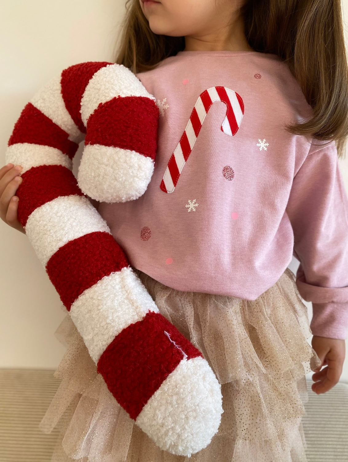 Dein Design | Oversized Sweater | Zuckerstange | Weihnachtspullover