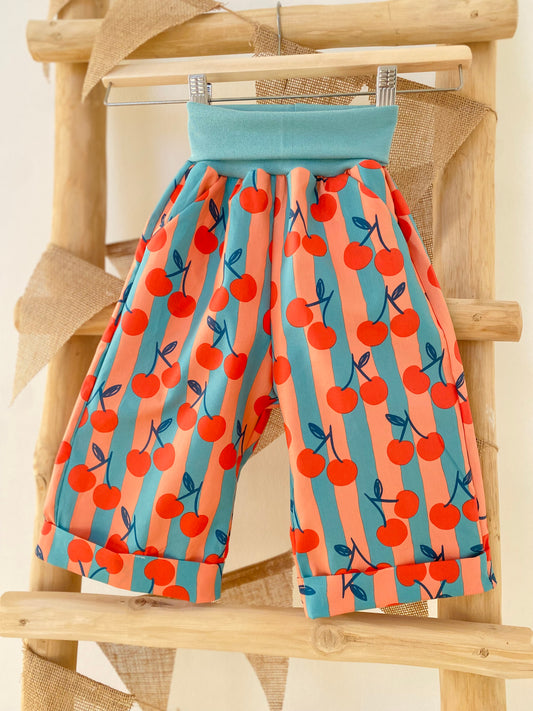Culotte | Weite Hose | Leichte Baumwolle