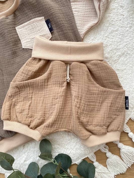 Dein Design | Shorty Buxe | Musselin-Shorts | Farbwahl