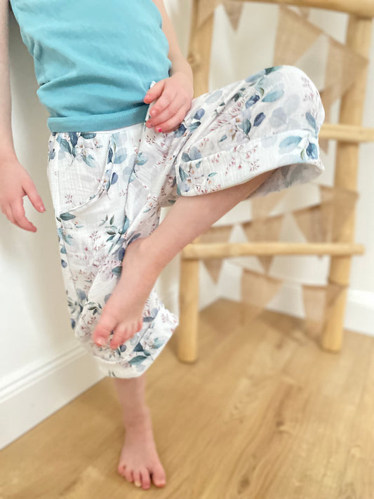 Culotte | Weite Hose | Musselin
