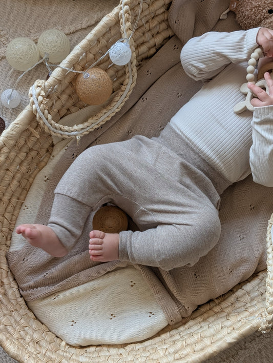 Dein Design | Basic Pumphose für Babys mit Umschlagbund zum mitwachsen