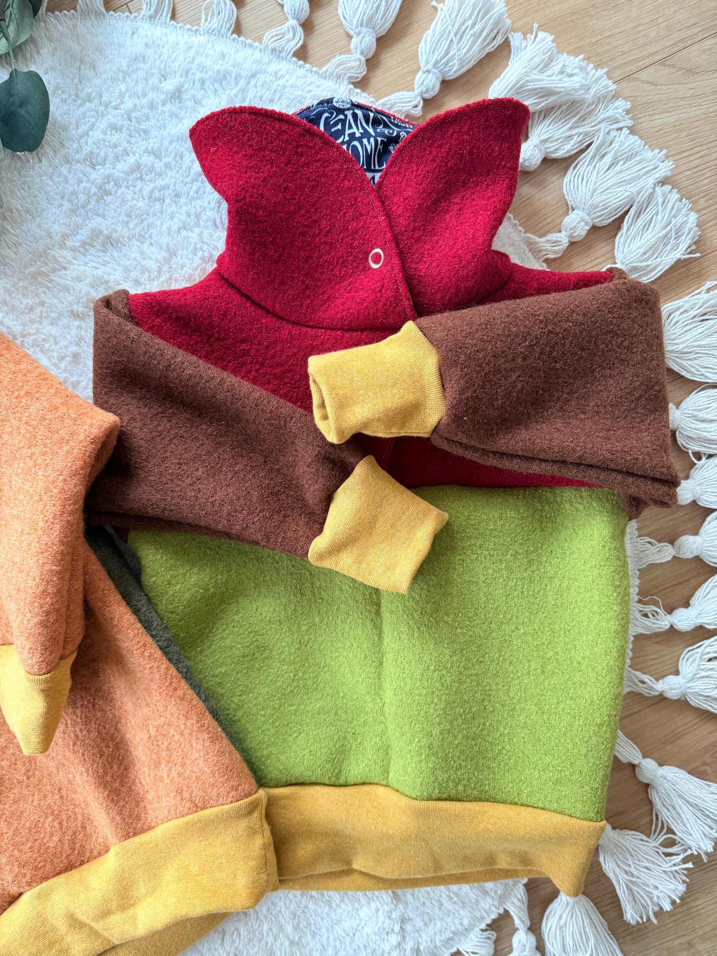 SURPRISE Troyer | RECYCLING | Wollwalk Windbreaker | 100% Schurwolle