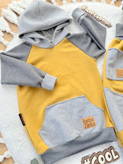 Raglan Hoodie | Used Look